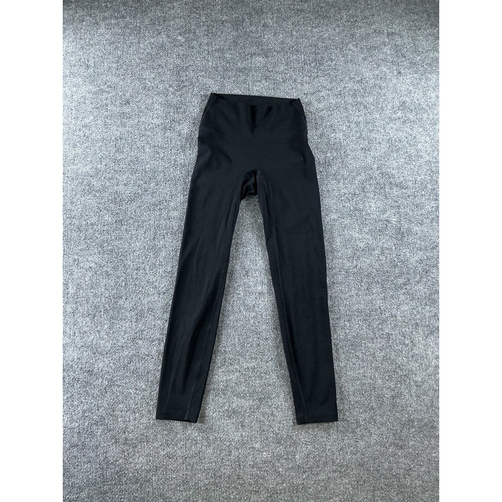 Paiya Womens High Waisted Activewear Leggings Black Small Yoga Gym Athleisure